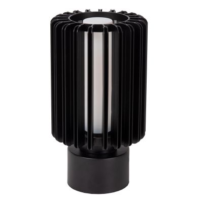 Lucide LAMBRES - Table lamp - Ø 15 cm - 1xE27 - Black